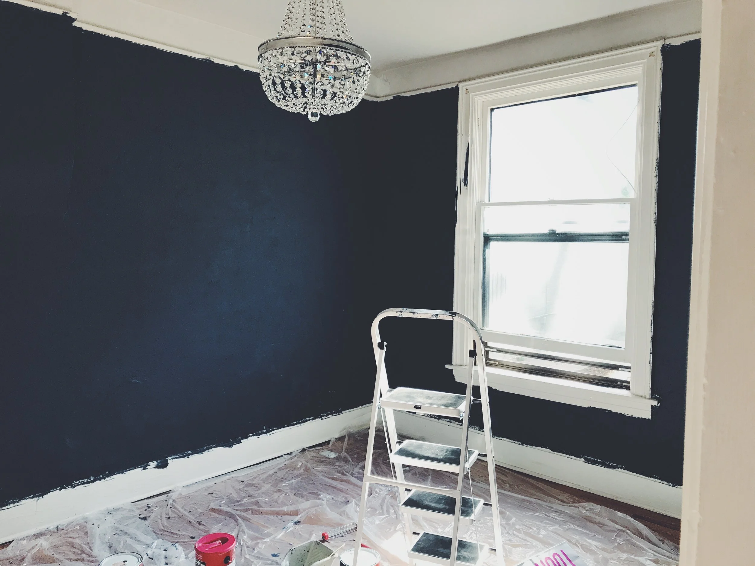 Bedroom is coming along! #denverabbey