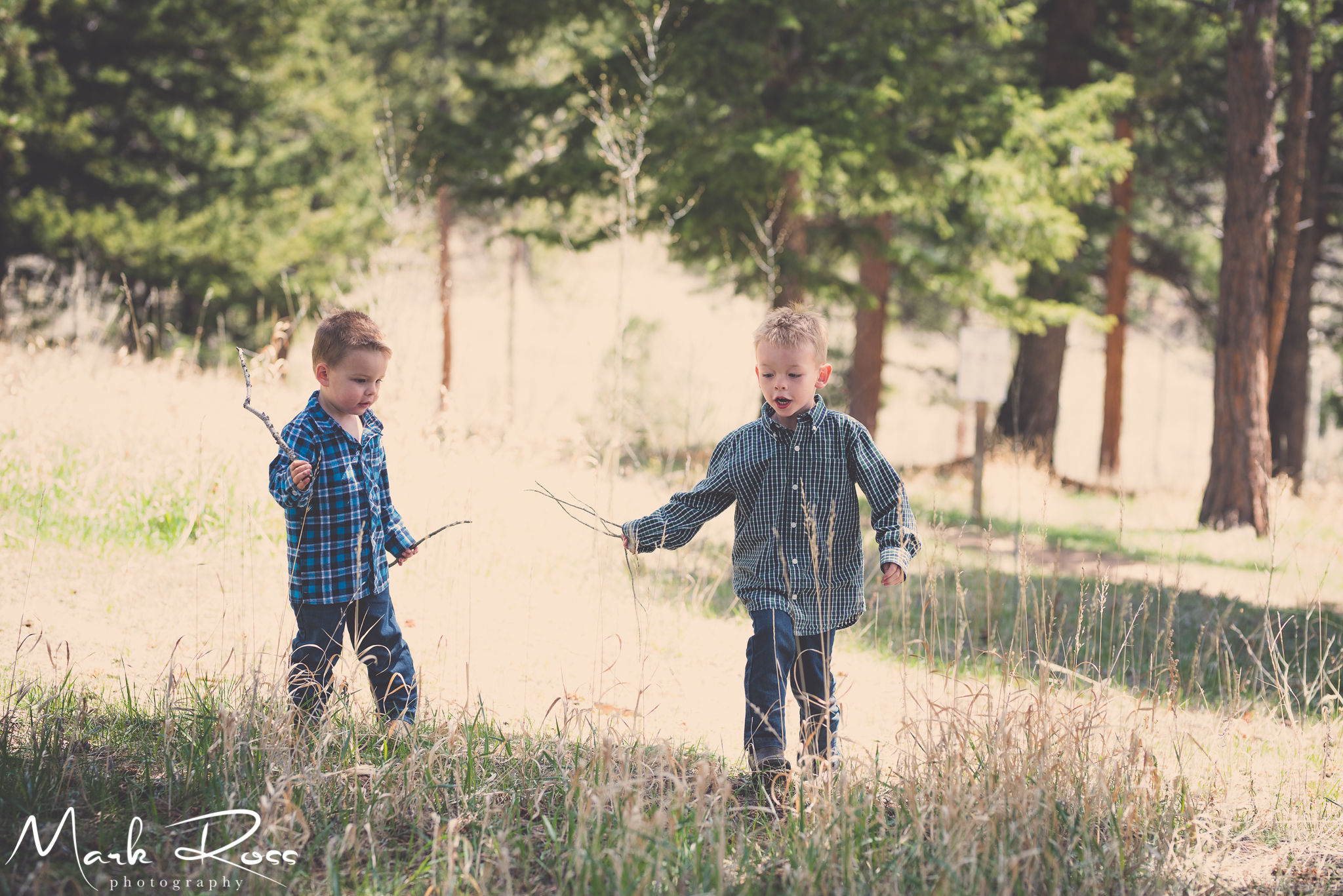 Such loving brothers. For your mother's sake, please stay this way when you're teenagers.