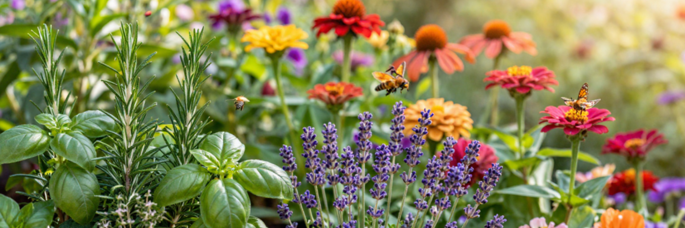 Growing Herbs and Cut Flowers for Insects, Health and Delight - Gardeners’ Speaker Series