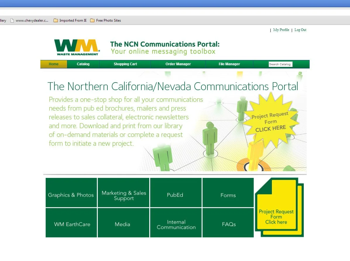 WM Marcom Web Portal