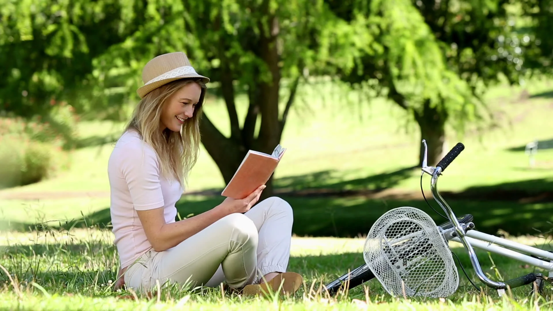I won't lie, this is definitely me when I fall off my bike into a good book.