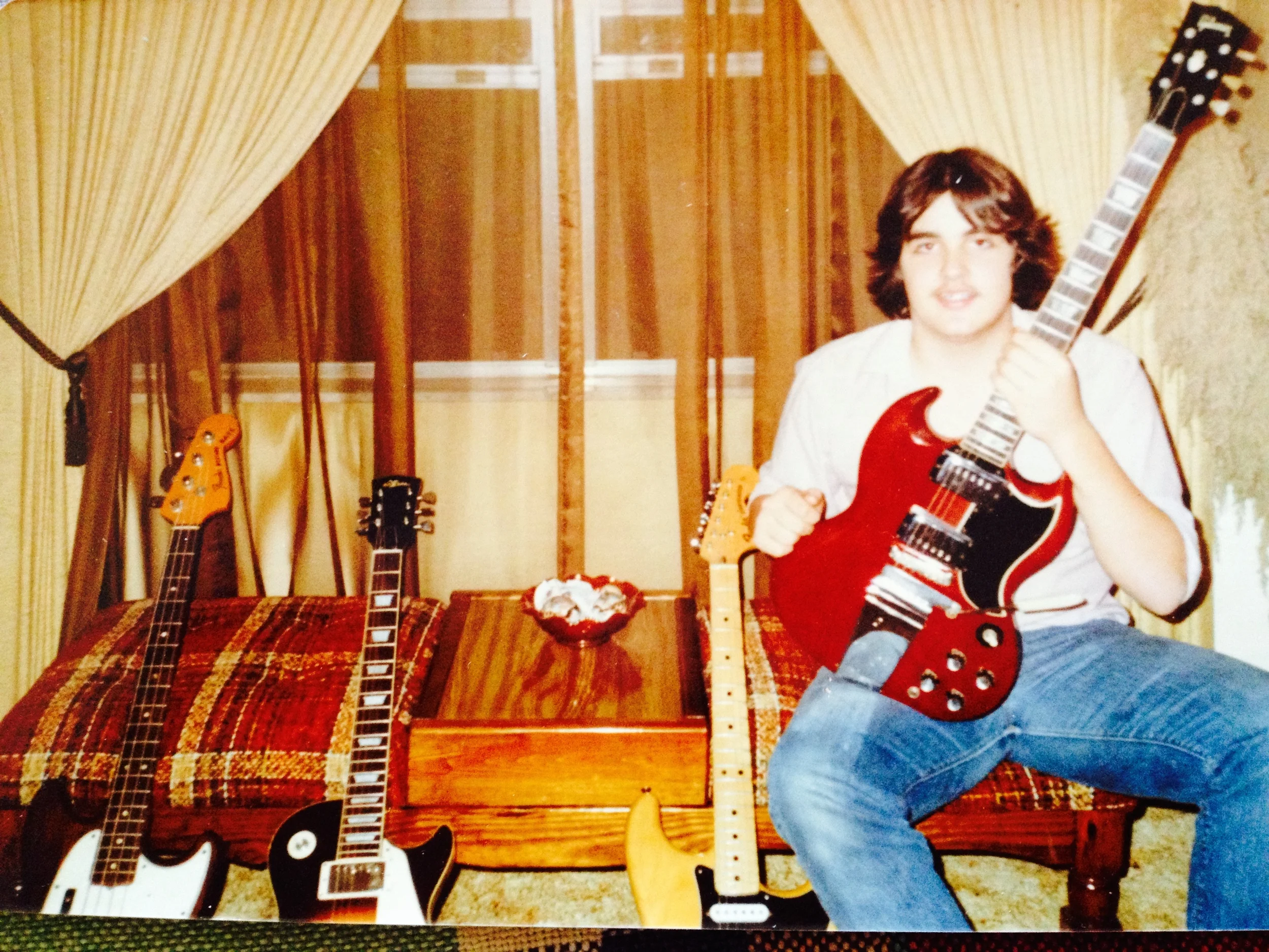 Full on into jamming and gigging, circa 1981