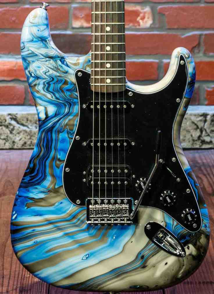 Blue Swirl Fender Stratocaster