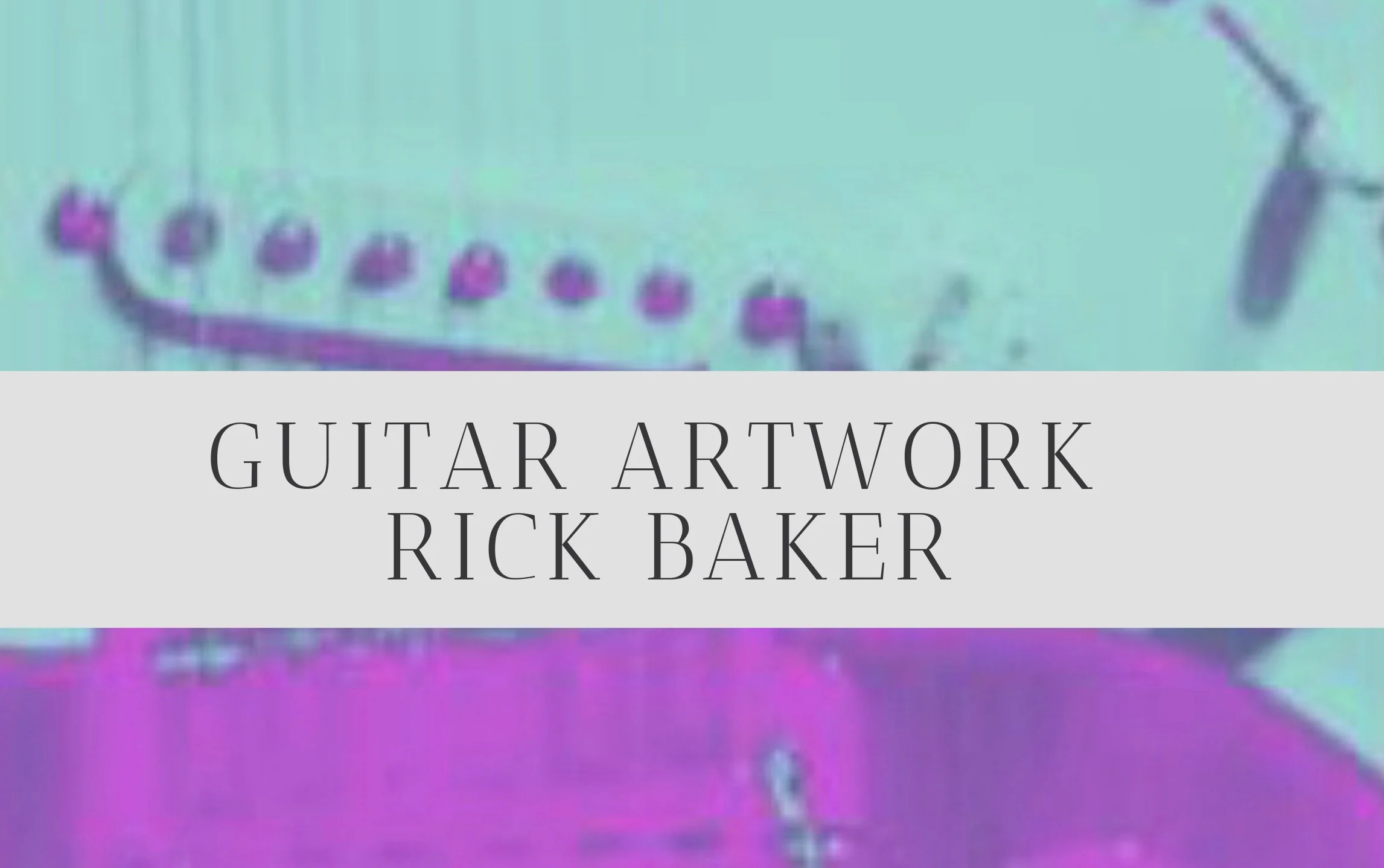 If you like guitars and cool art, getcha some swag!