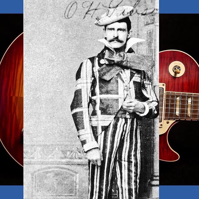 Orville Gibson, 1894 &ldquo;peacocking&rdquo; as they called it. 
#gibson #gibsonguitar #gibsonguitars #guitar #electricguitar #guitarra #musician #guitarplayer