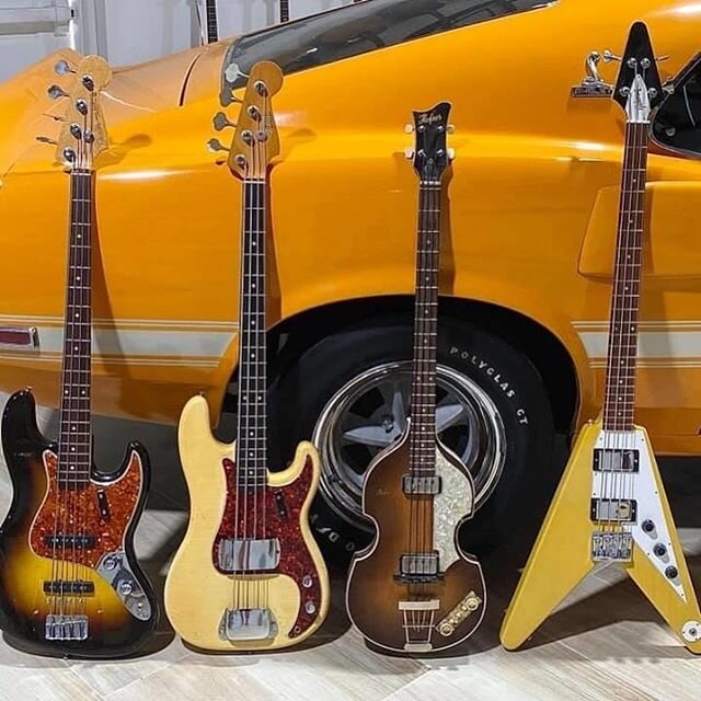 Some sweet vintage basses from Craig at Guitar Broker. Message for promo code and let us know what you&rsquo;re chasing and we&rsquo;ll find it for you!

#bassguitar #bassplayer #electricbass #vintagebass #fenderbass #hofnerbass #gibsonbass #fenderpr