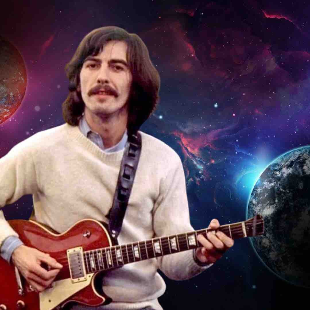 Celestial George Harrison with Lucy Les Paul.jpg