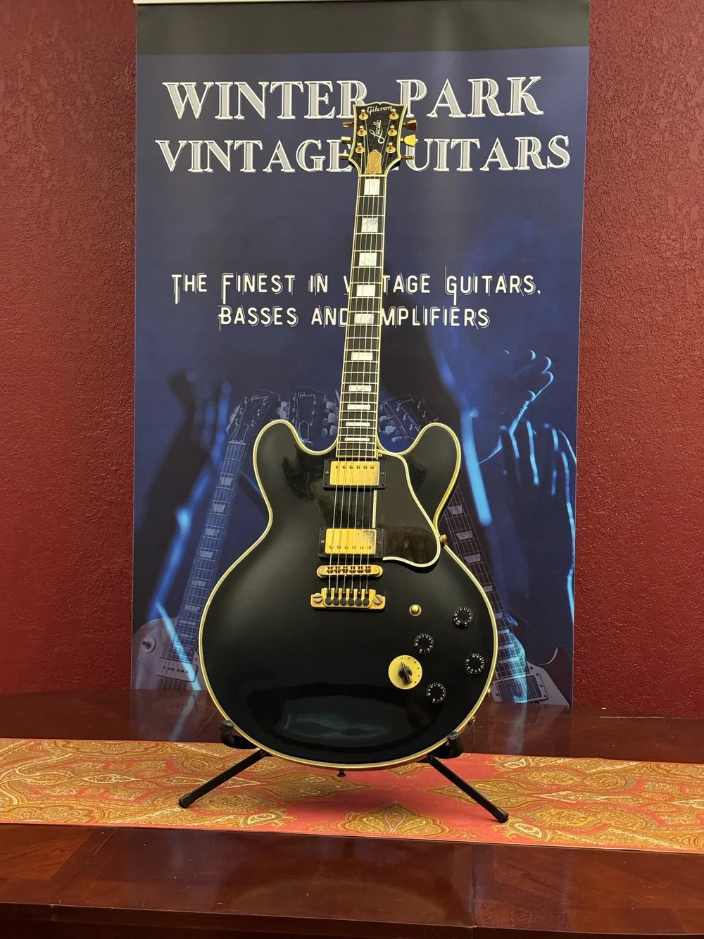 1992 Gibson BB King Lucille ES 355 — Winter Park Vintage Guitars