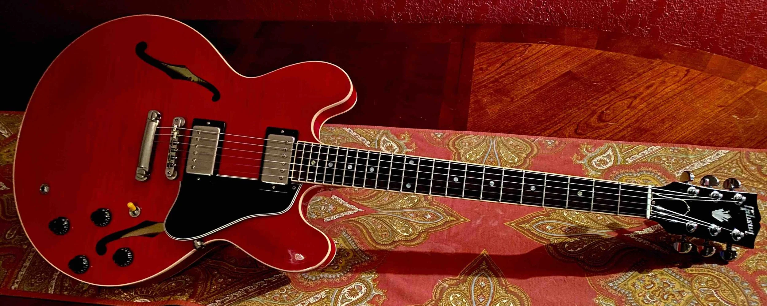 2003 Gibson ES 335 Dot AA Figured in Cherry Red Finish - SOLD ...