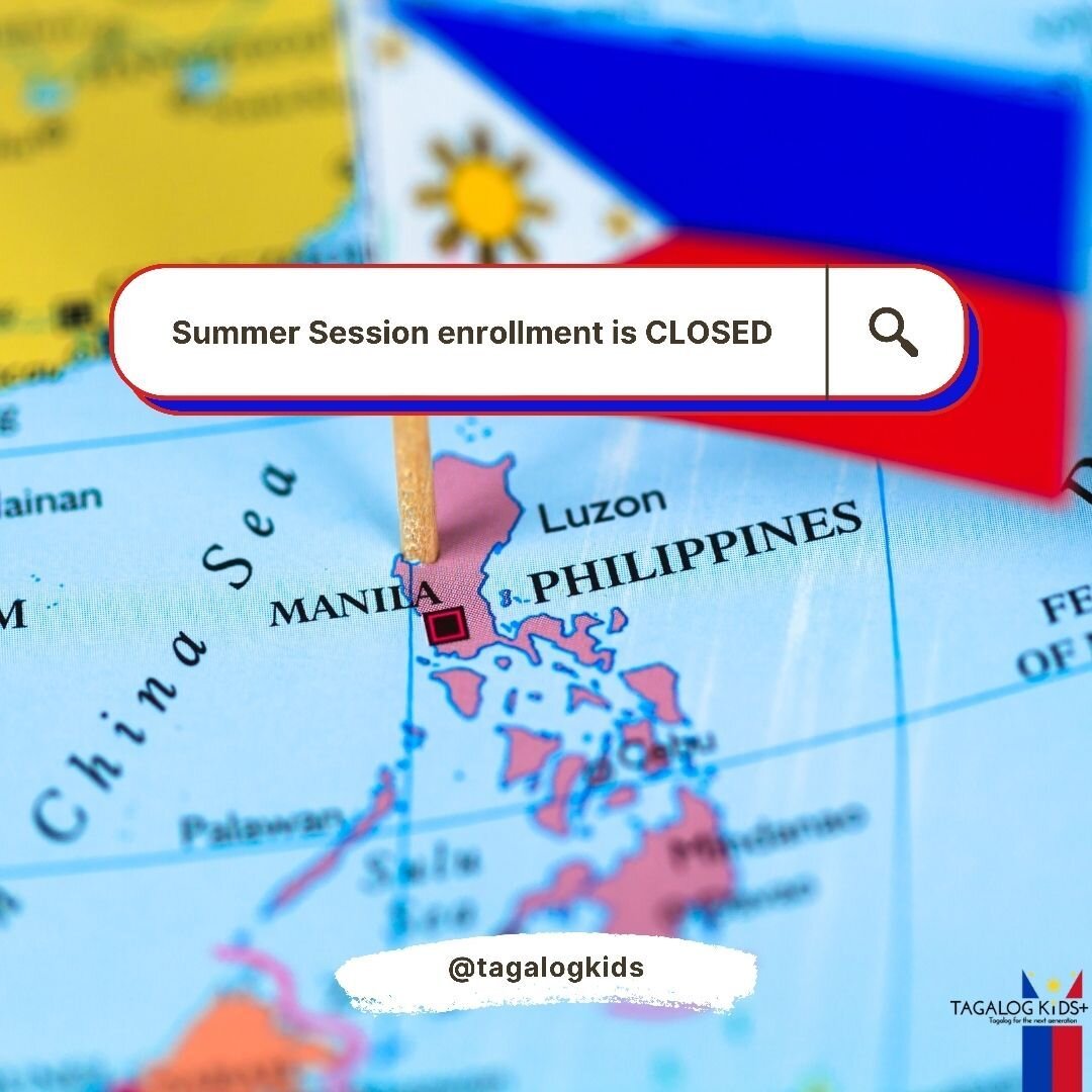 Thank you so much to everyone who enrolled for Summer Session 2! We look forward to seeing all of you next week. MARAMING SALAMAT SA INYONG LAHAT!🇵🇭🎉✨
