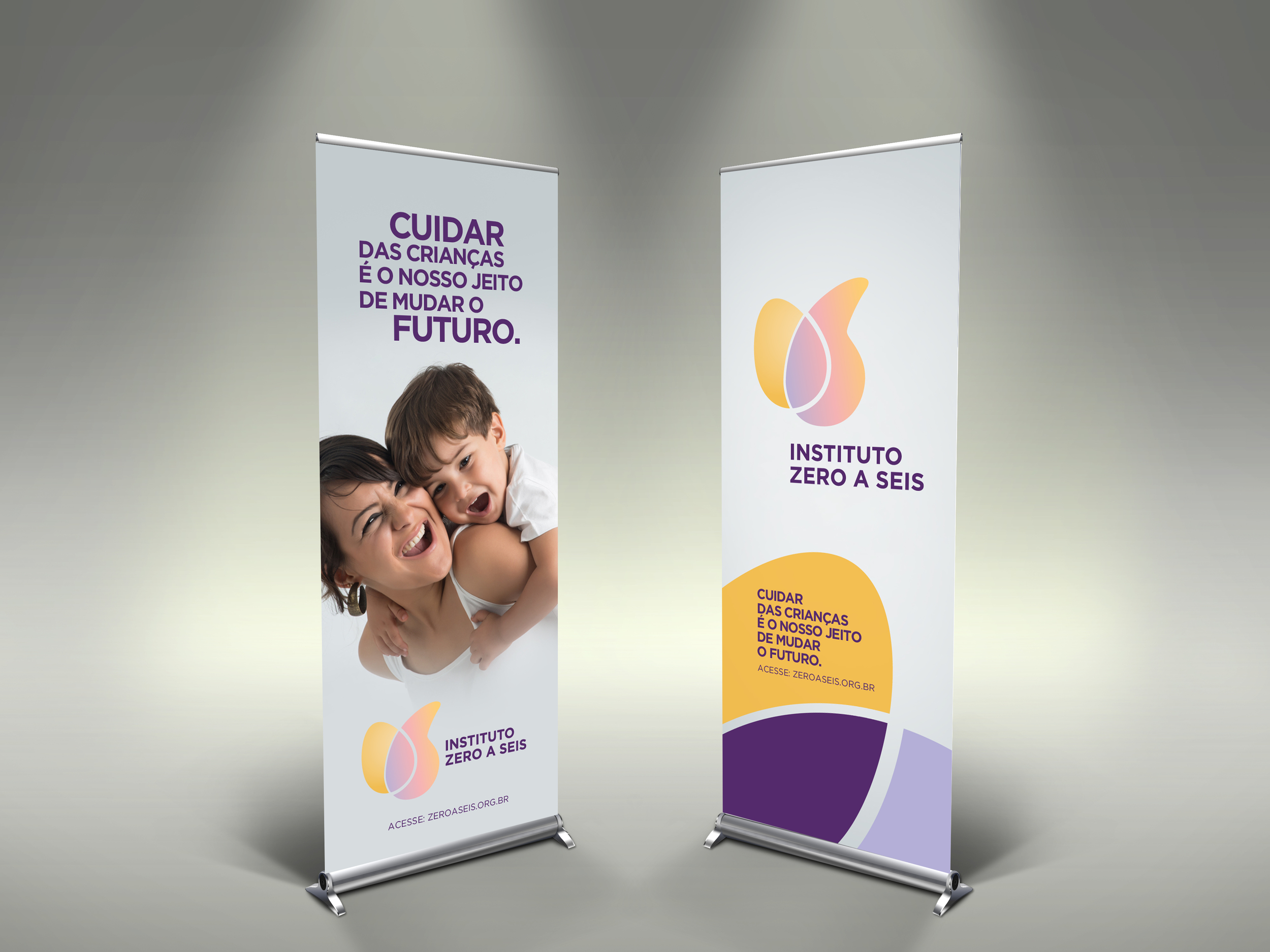 Zero a Seis | Logo and visual identity