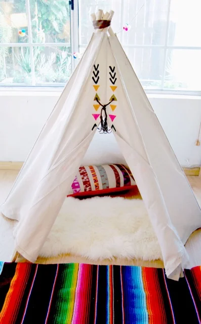 Marlowe and Jay teepee.jpg
