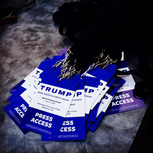 Donald Trump rally, New Hampshire