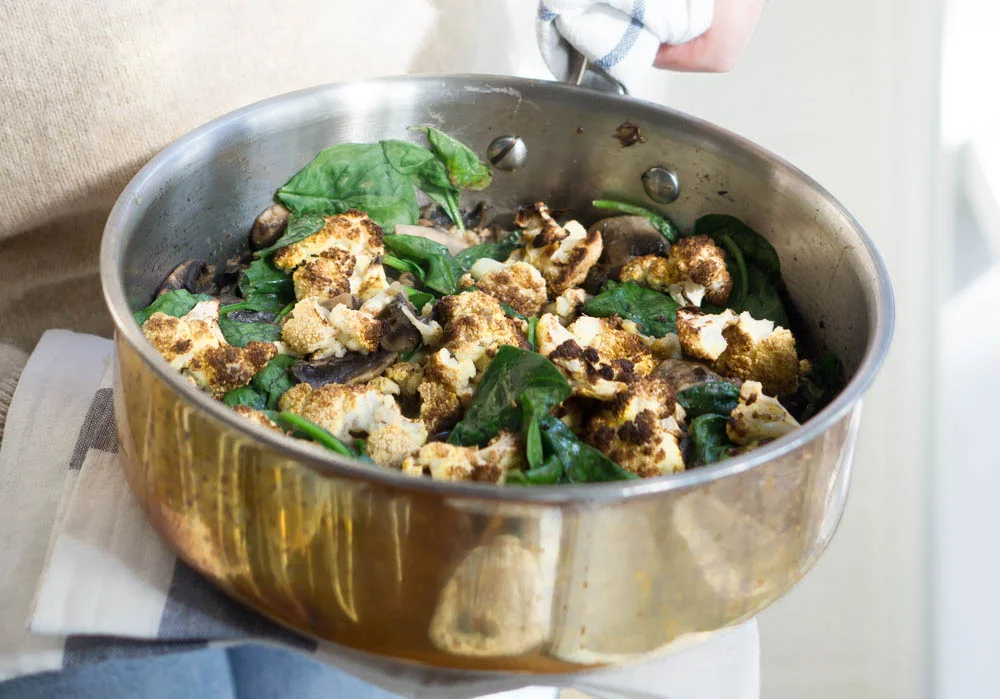 Cauliflower Mushroom Curry — A Tasty Vegan Table by Marcelle Rogers