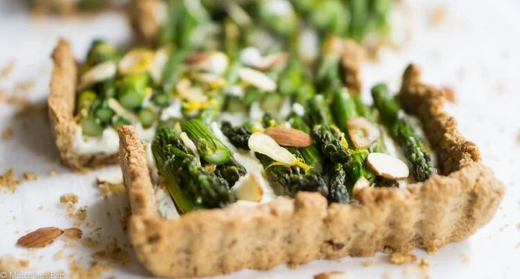 Zesty Asparagus Tart