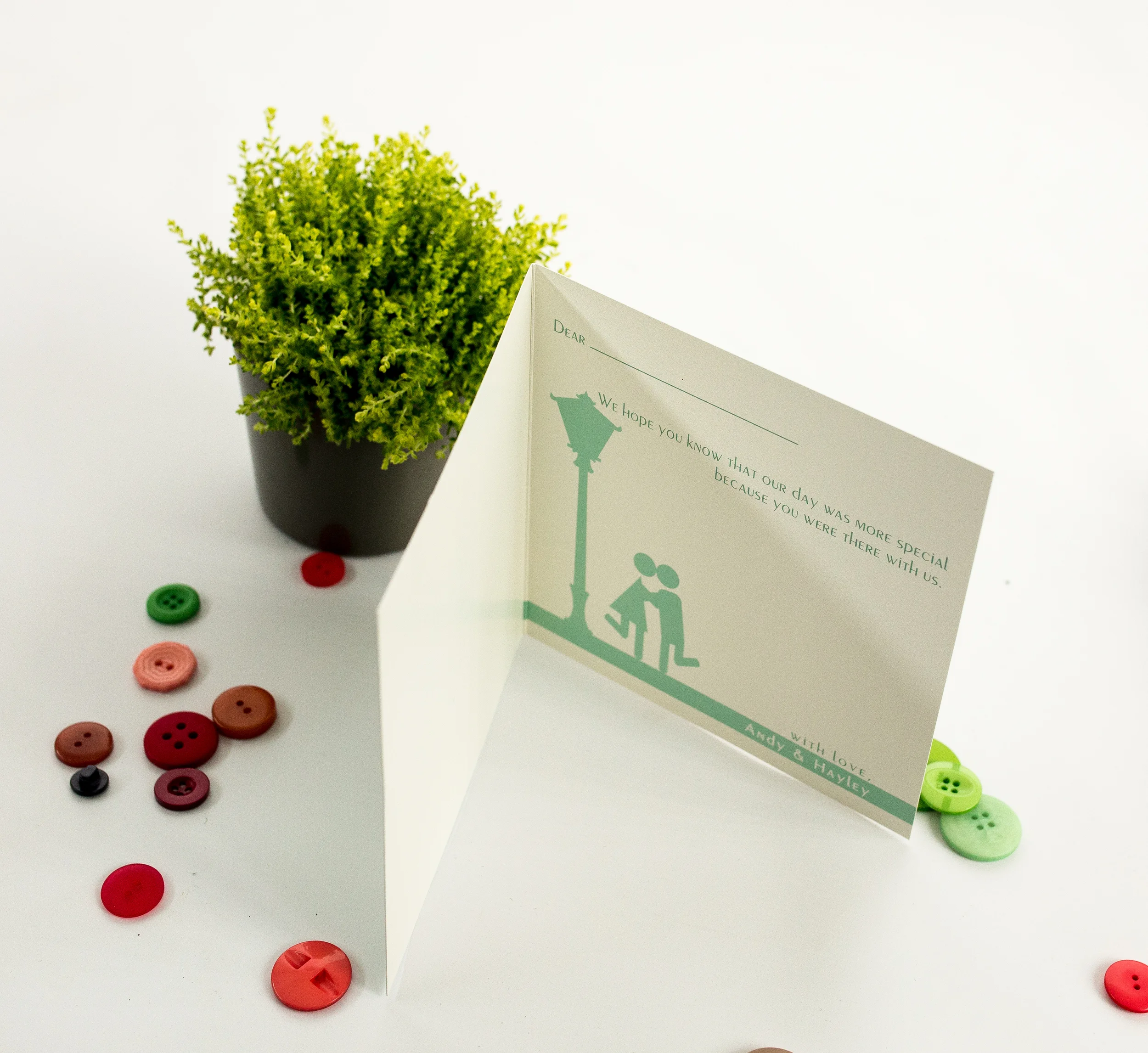 Cloche Thank You Interior