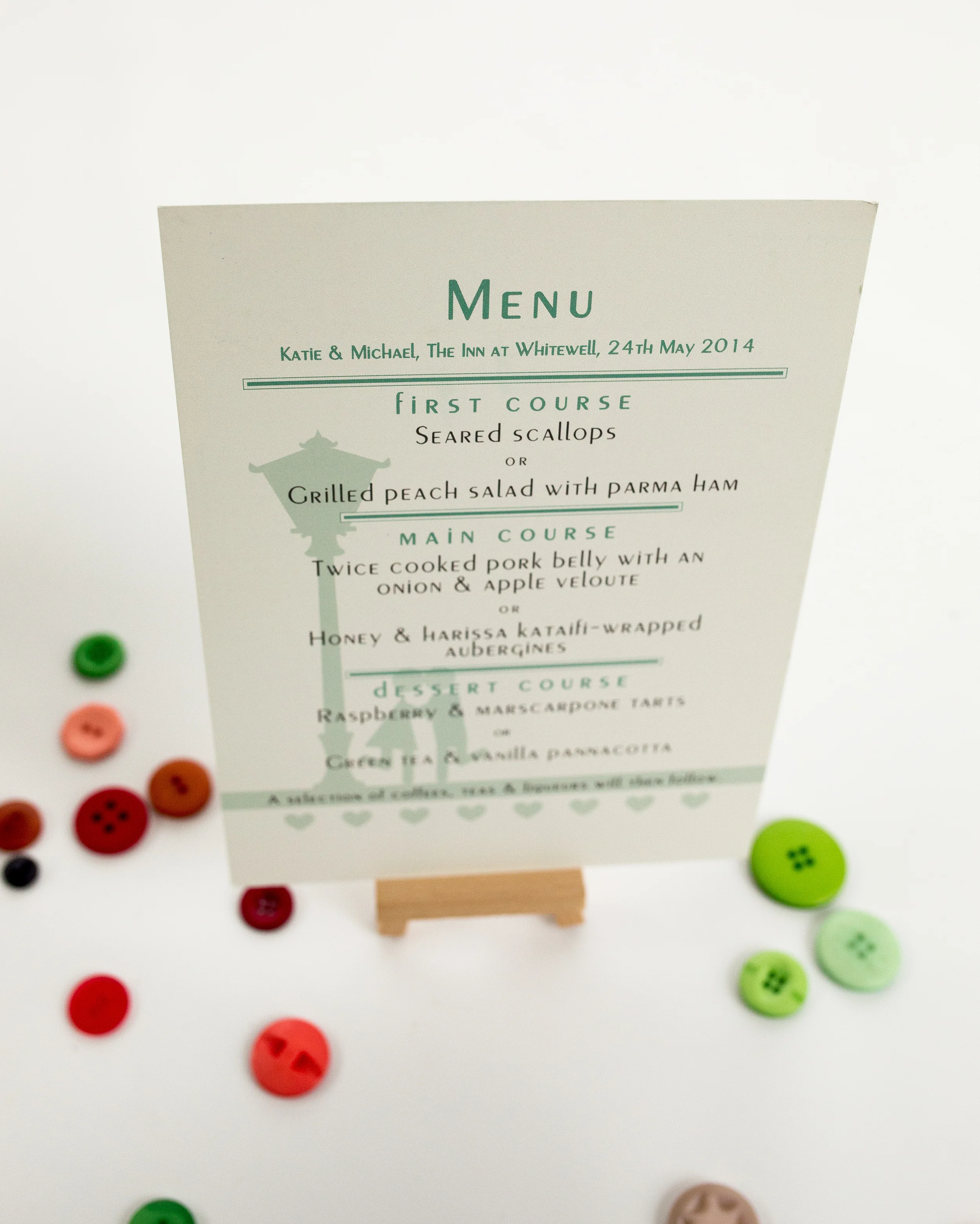 Cloche Flat Menu