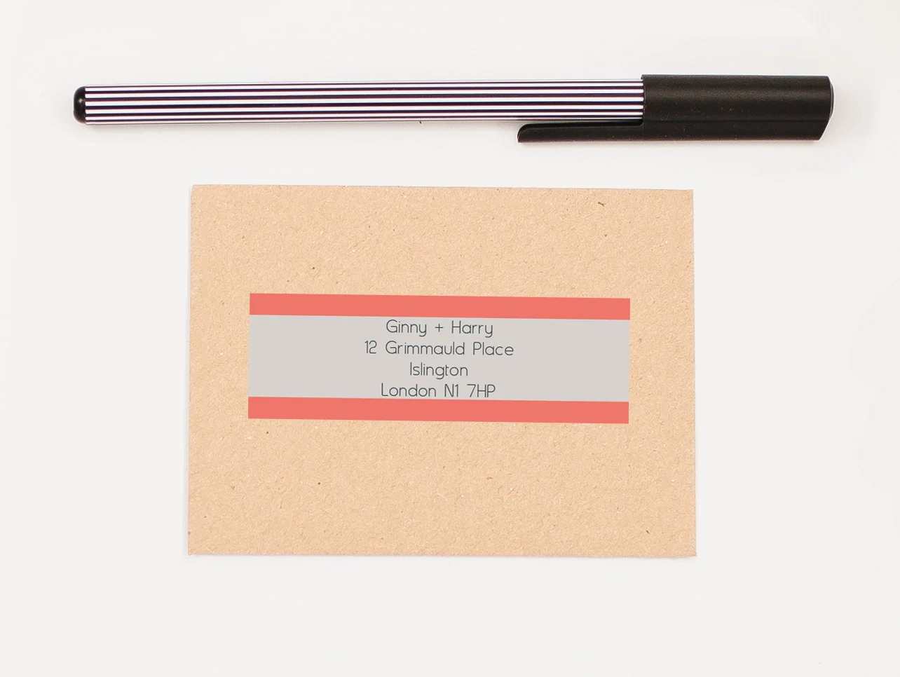 Acumen Self Adhesive Return Address Label