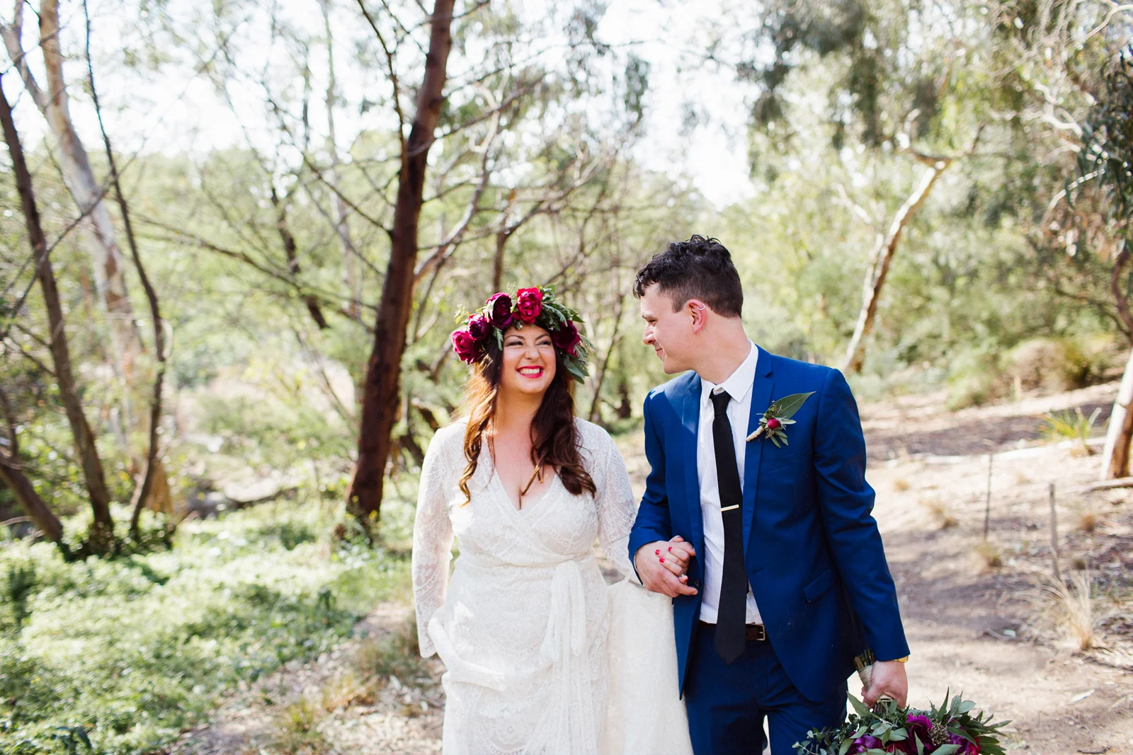 Pop & Scott natural, fun Melbourne Wedding