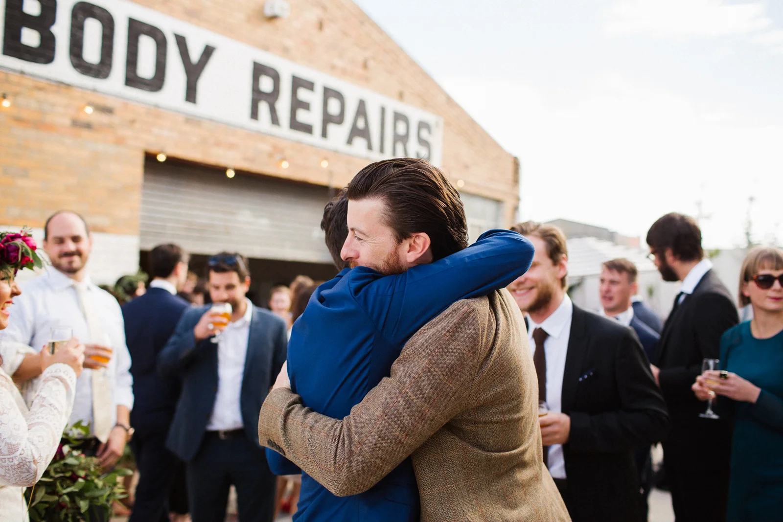 Pop & Scott natural, fun Melbourne Wedding