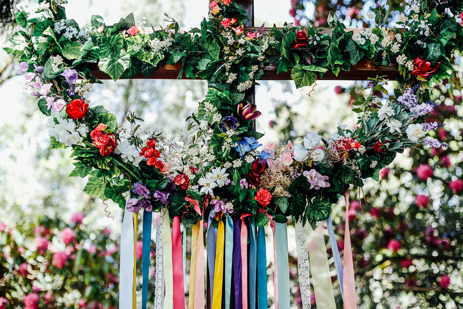 Adelaide hills garland wedding