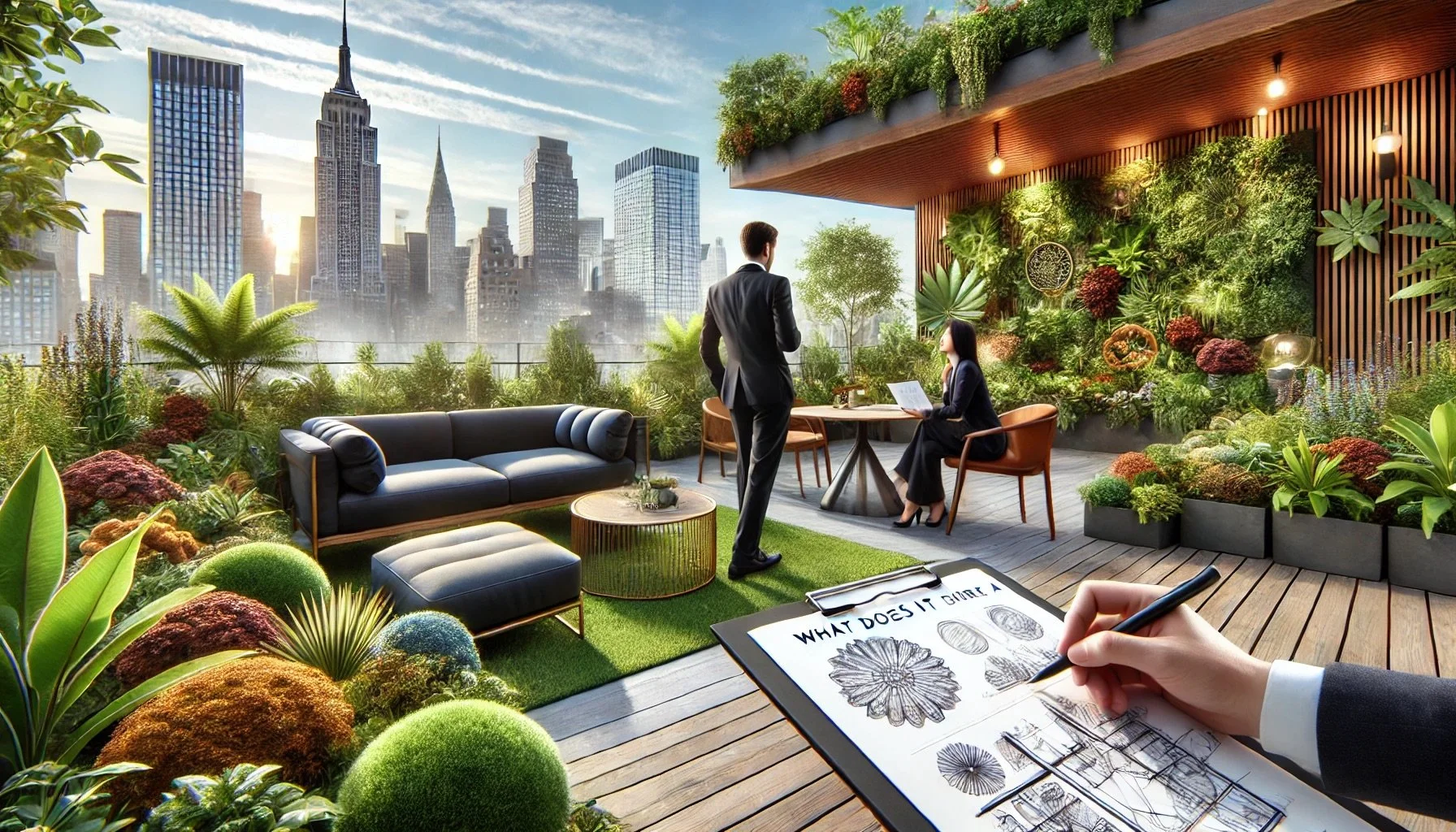 What Does It Cost to Hire a Rooftop Garden Company in NYC?