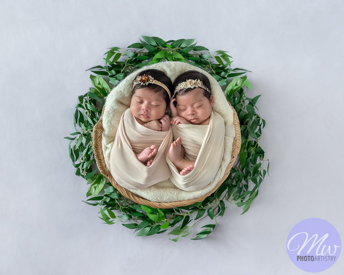 Kuala Lumpur Kuching Malaysia Newborn Baby Photographer Twins Photo