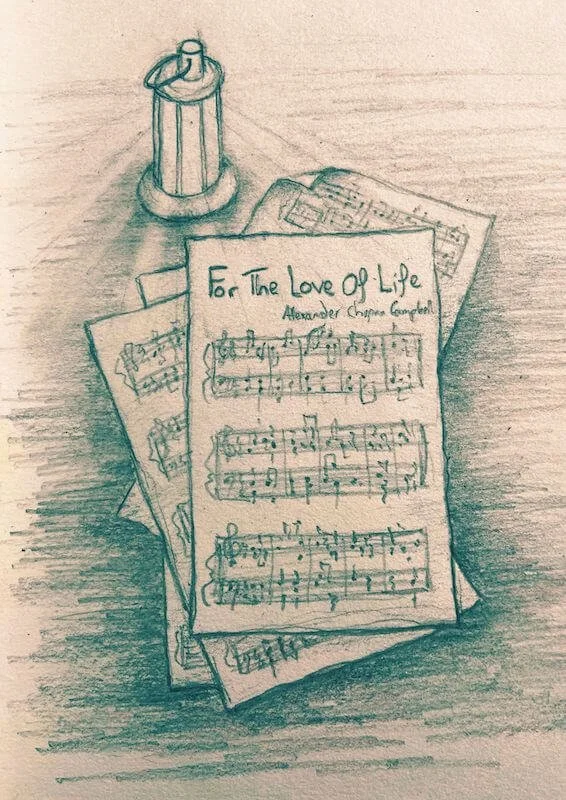 For the Love of Life - Digital Sheet Music - Piano pieces only