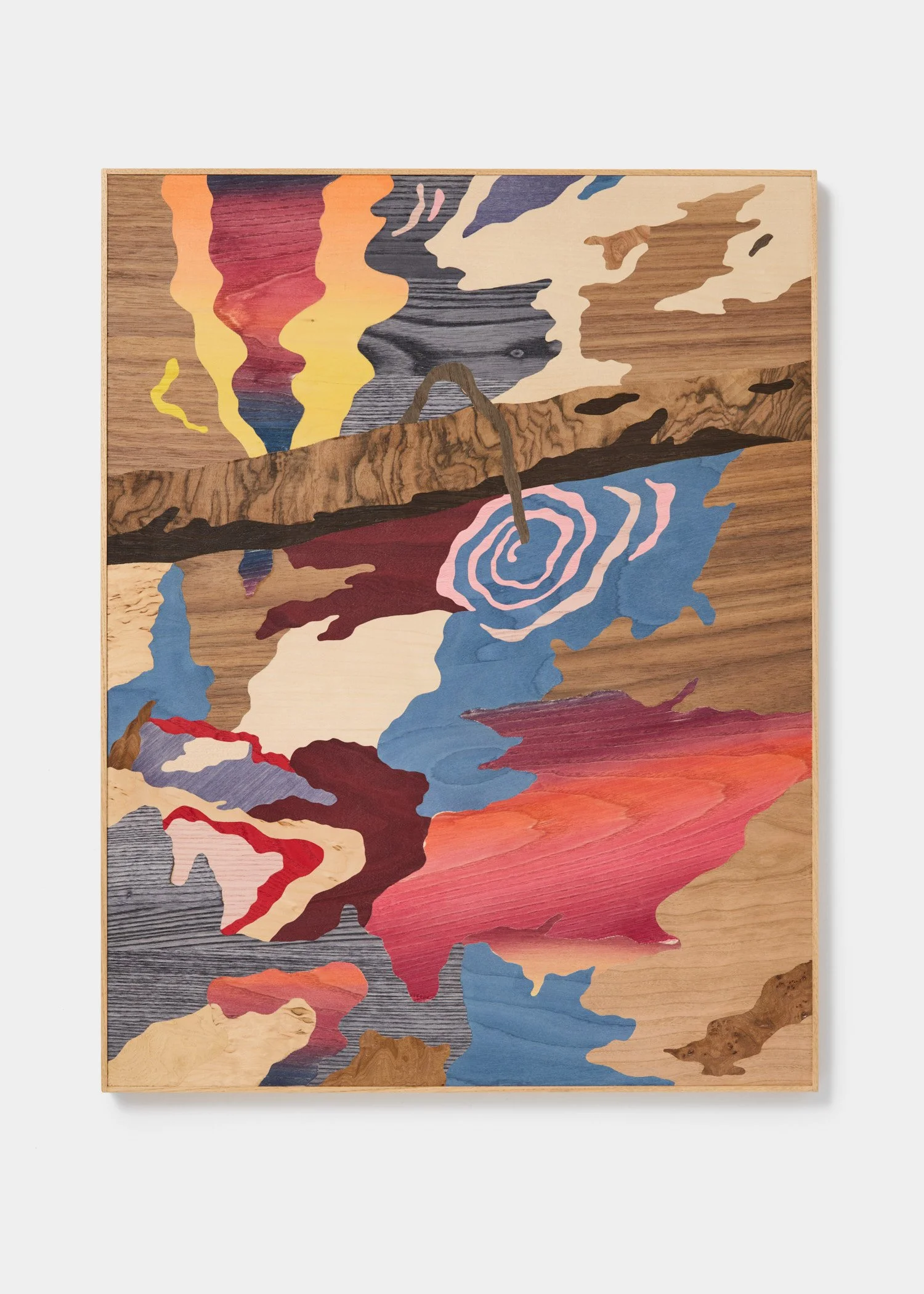   Wetland , intarsia, 2025 