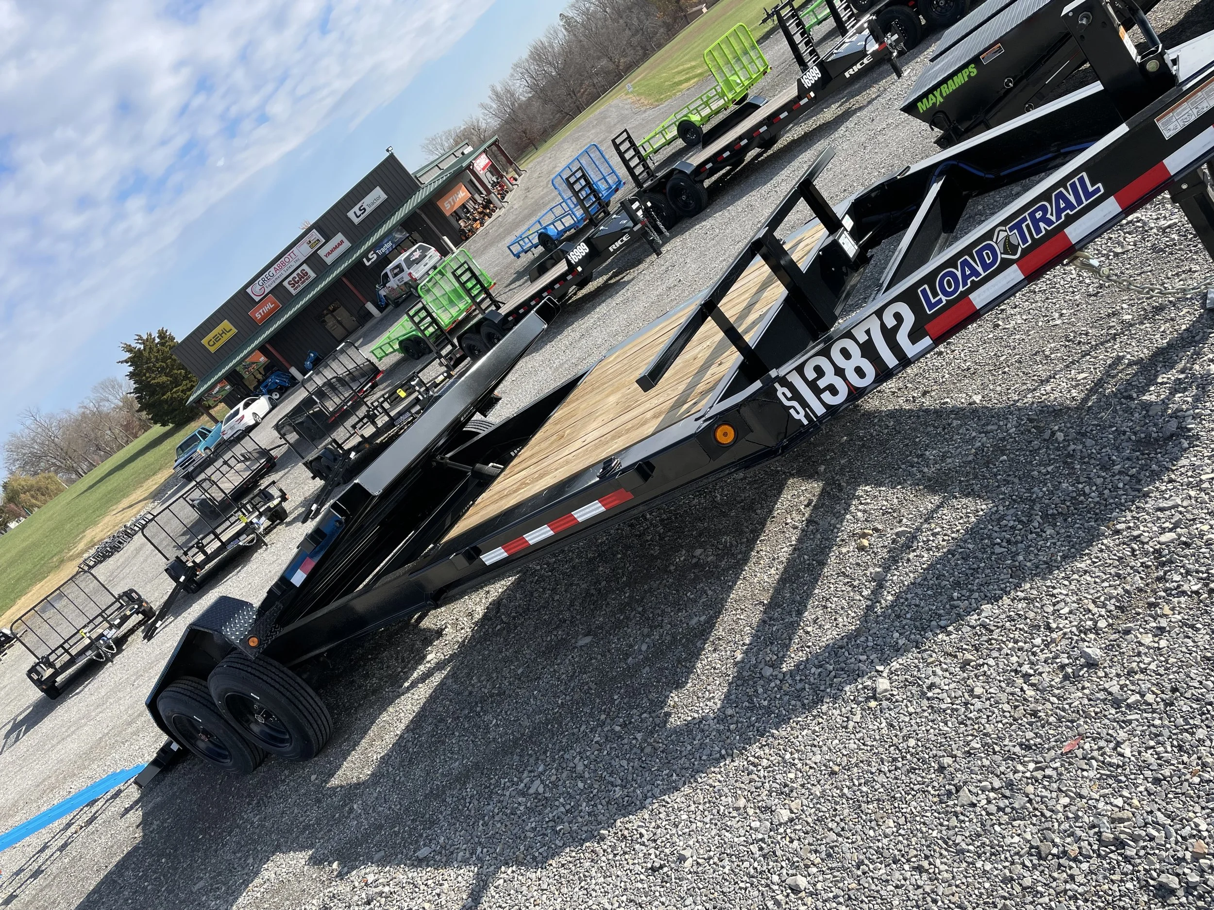  22’ TILT  16 PLY TIRES 16’ DECK   $13,872    