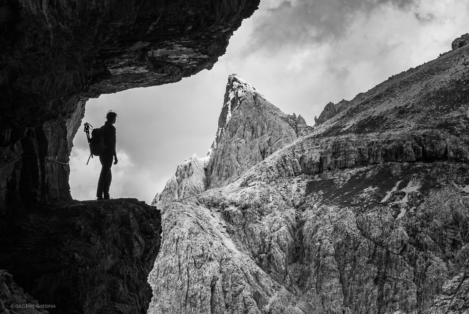 Il passaggio più spettacolare della Strada degli Alpini _ Val Fiscalina Dolomiti_ (vedi anche foto di copertina) _ foto @giuseppeghedina.com
