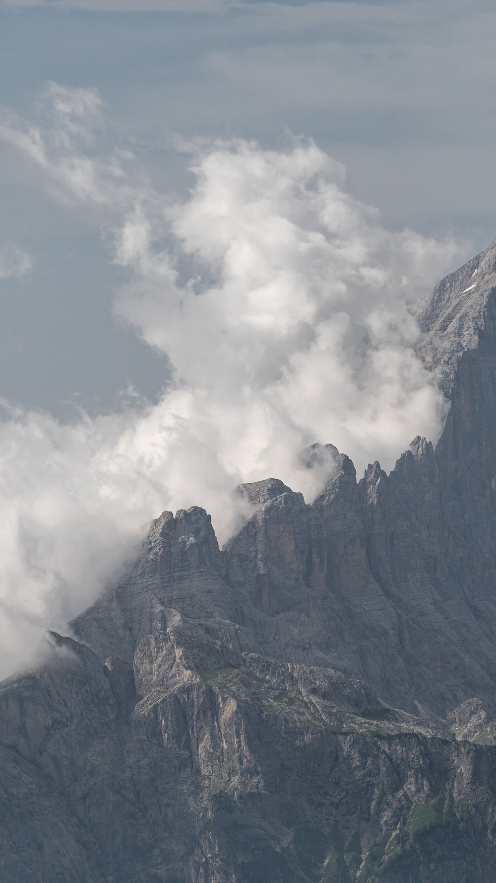 Civetta e nuvole, Dolomiti (Copia)