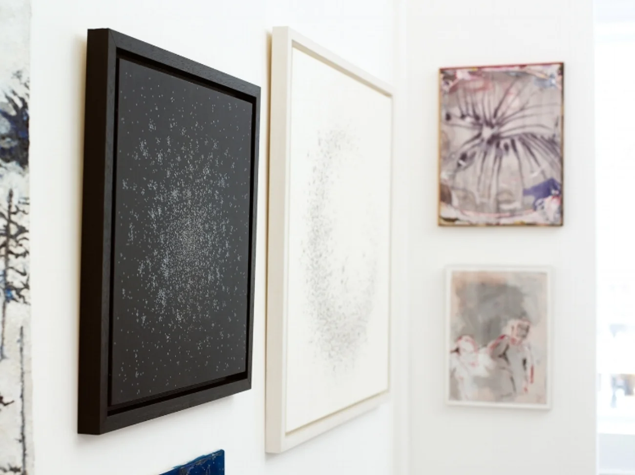 Installation shot of Clusters at Art Rooms | Inaugural Edition, April 2016