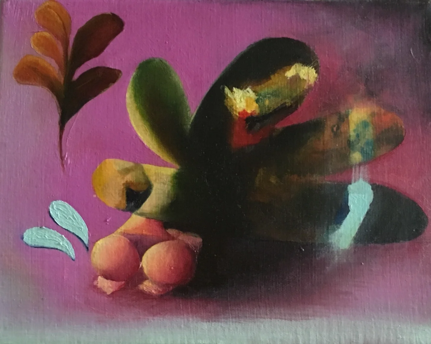 Untitled, 2016oil on canvas20.5 x 25.8 cm.[Ref. MF3]