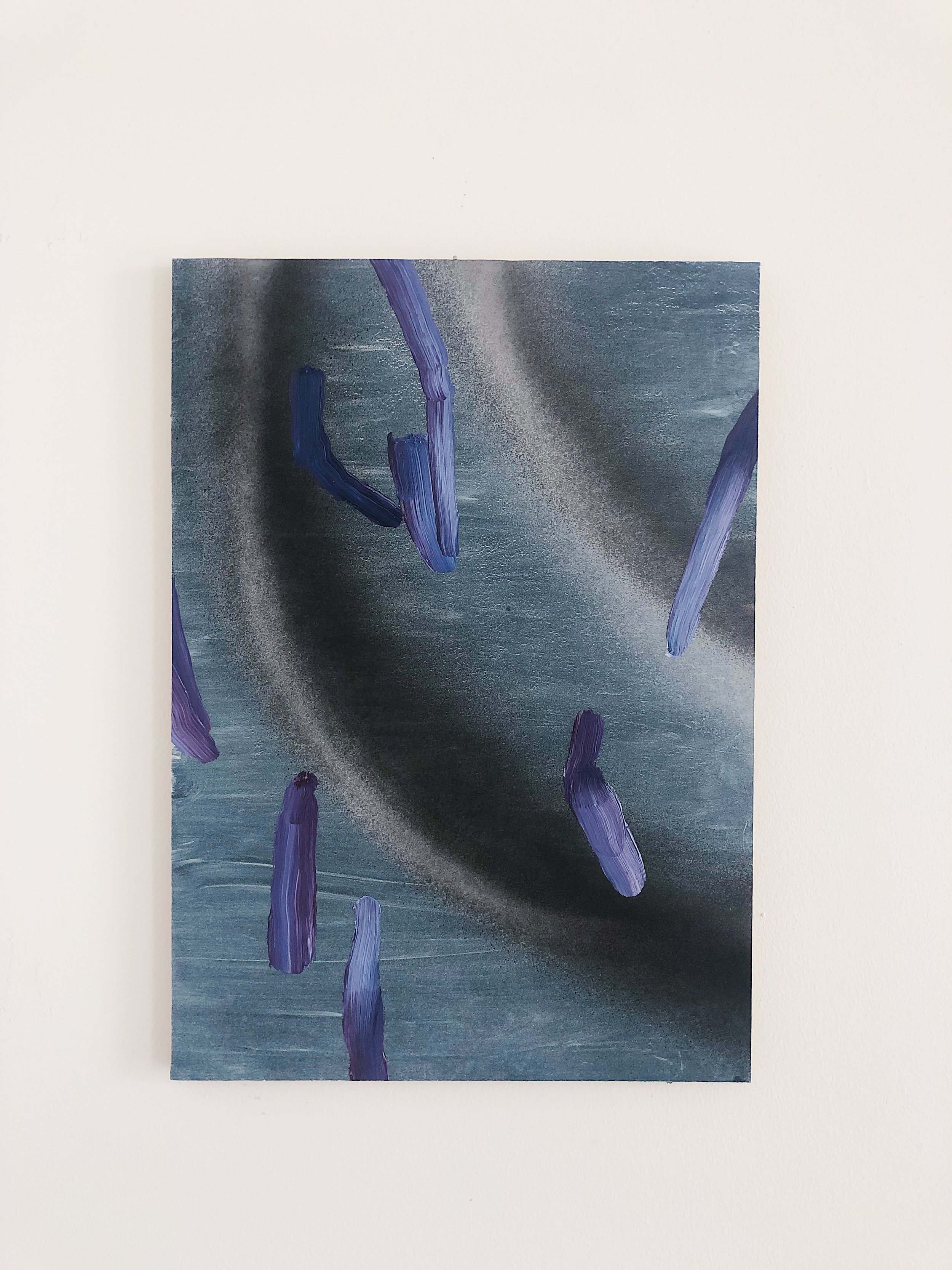 Alice Kemp |  Purple Petals, 2019