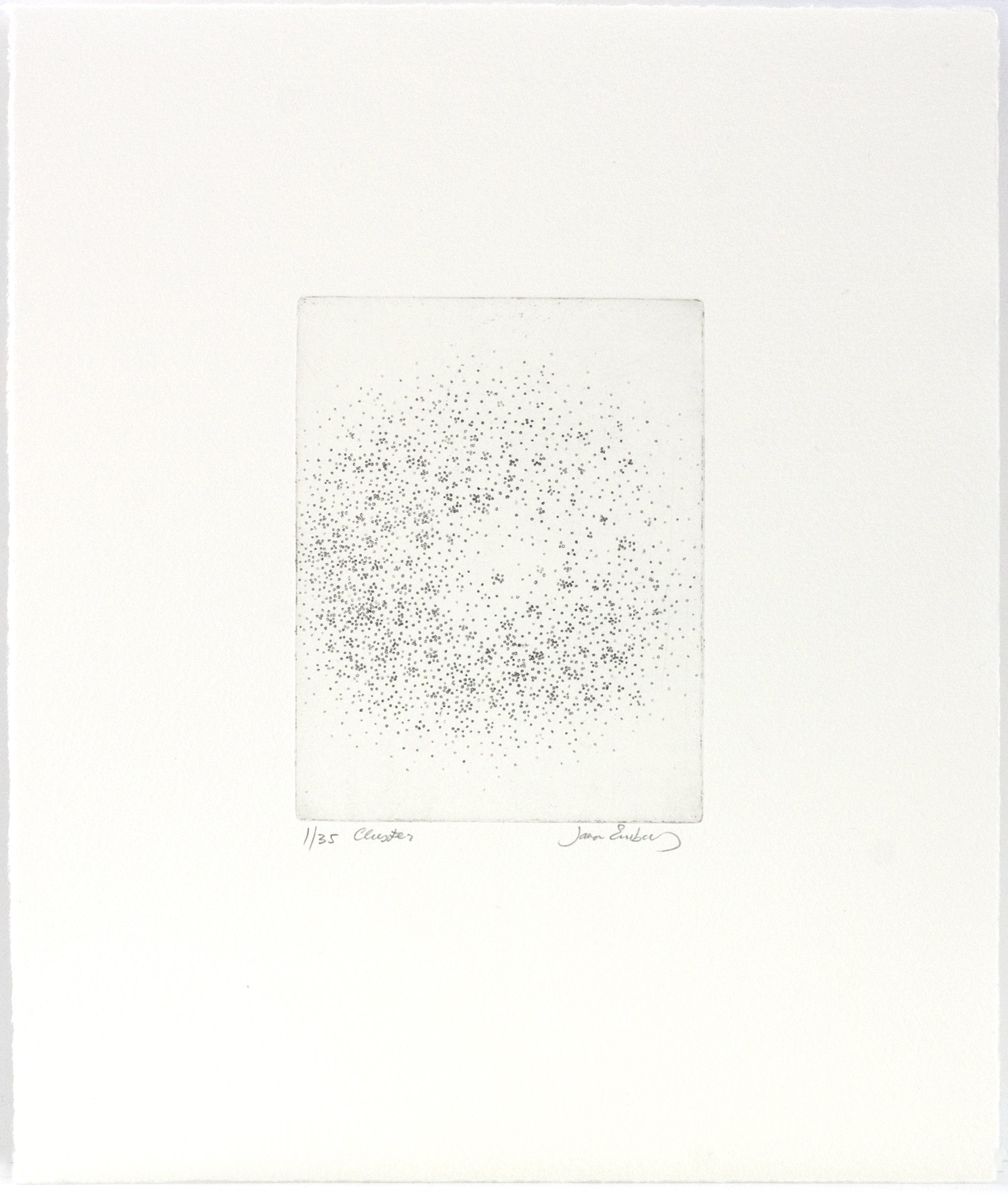 JANA EMBUREY - Etching - Clusters
