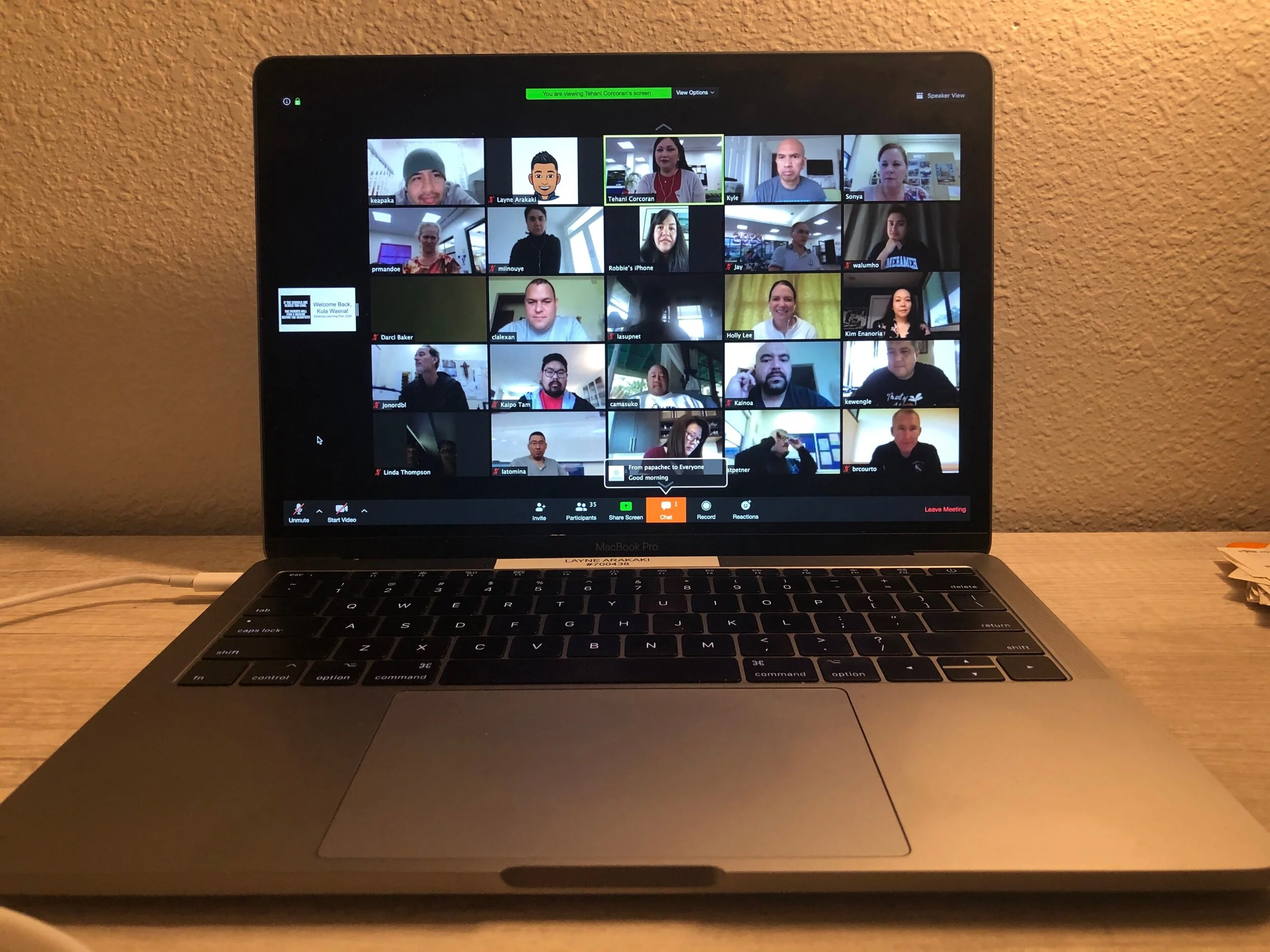 A New Adventure: Distance Learning