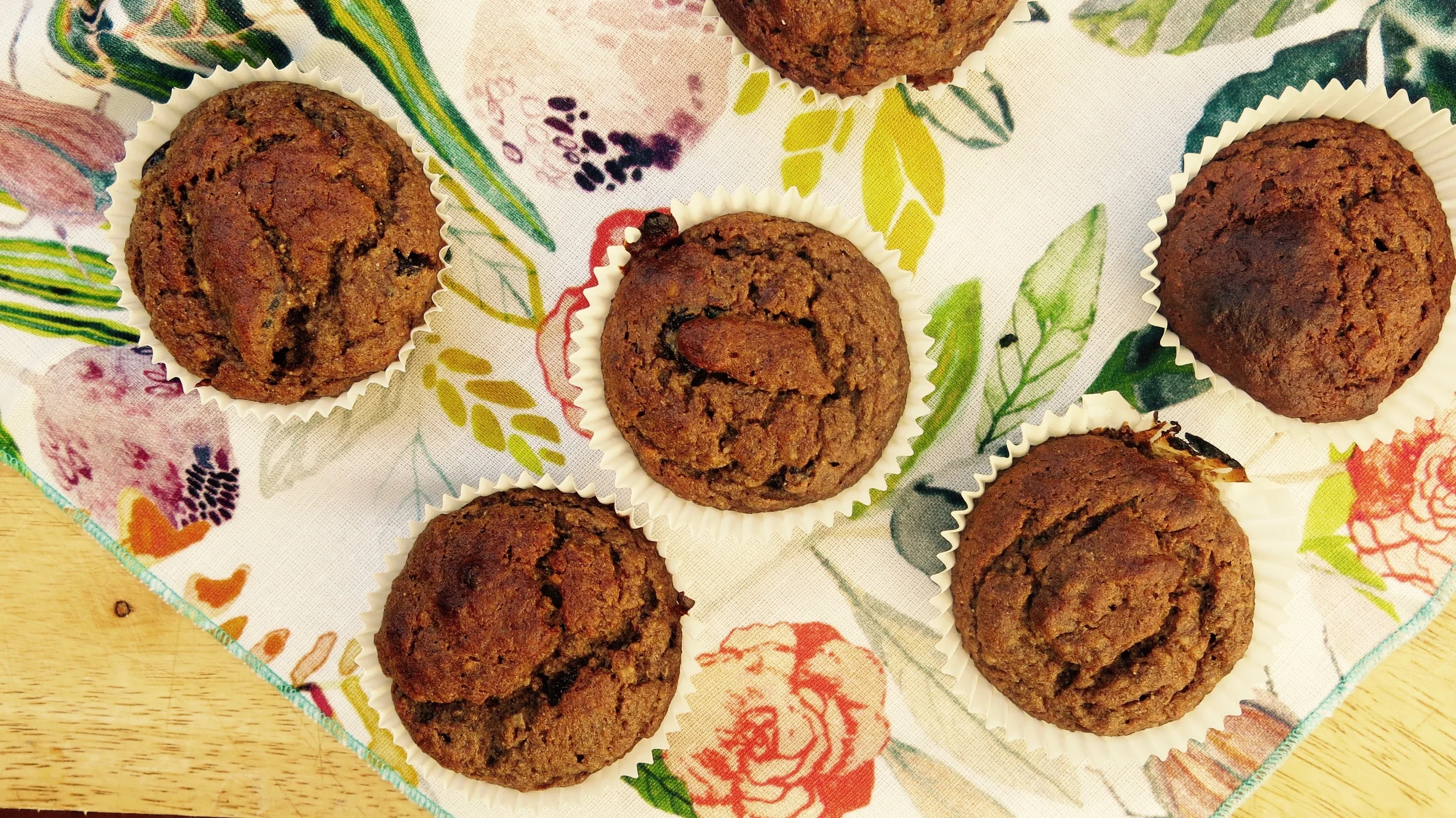 Oat and Almond Muffins