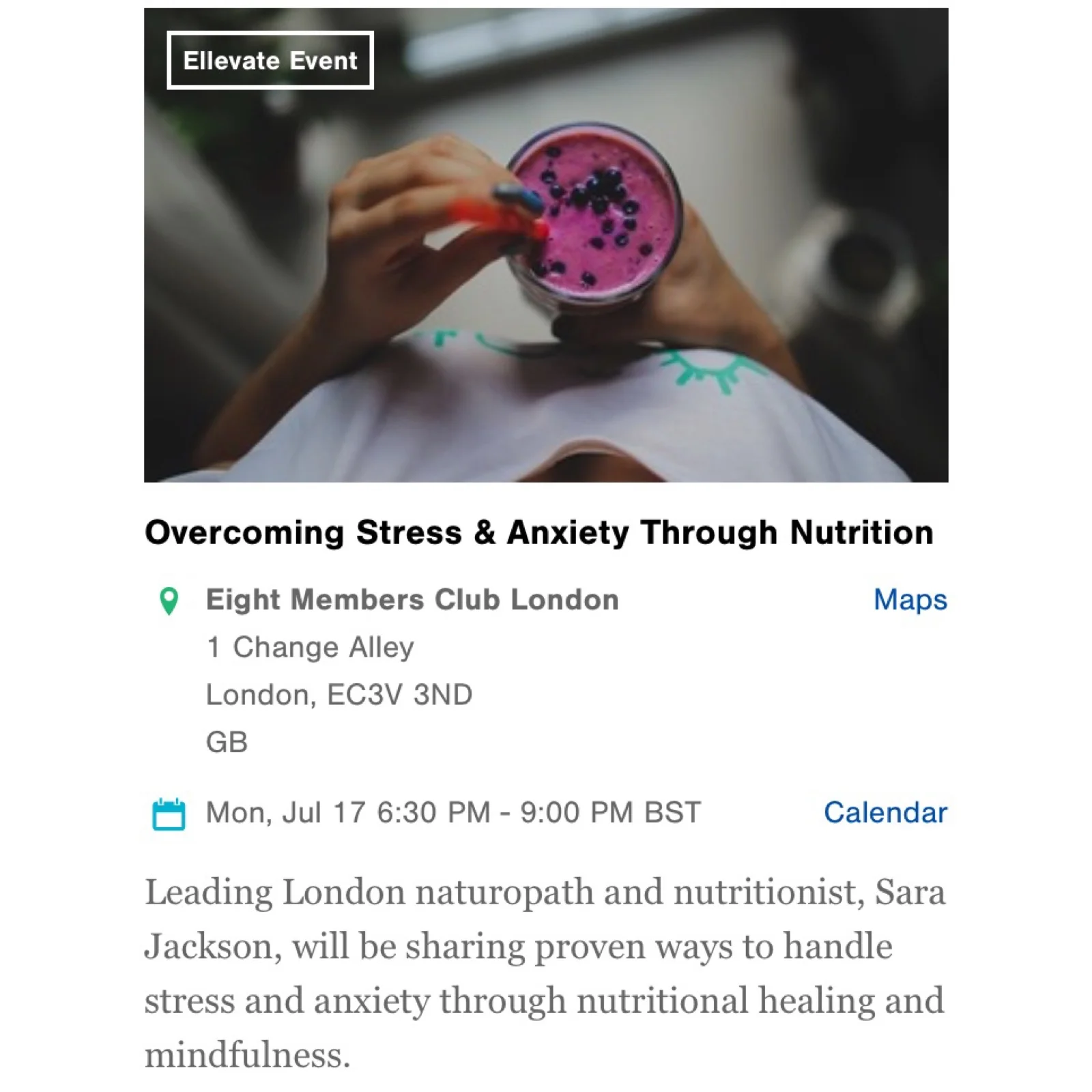 Overcoming Stress & Anxiety Through Nutrition