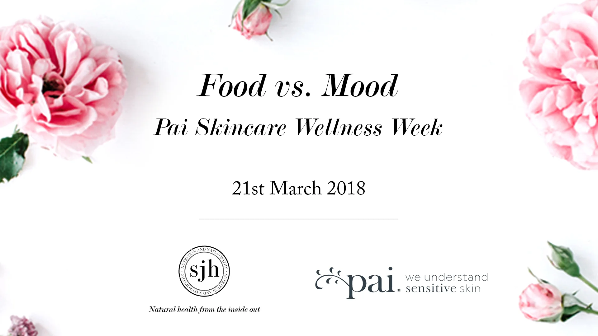 Pai Skincare Food vs Mood Wellness Event 