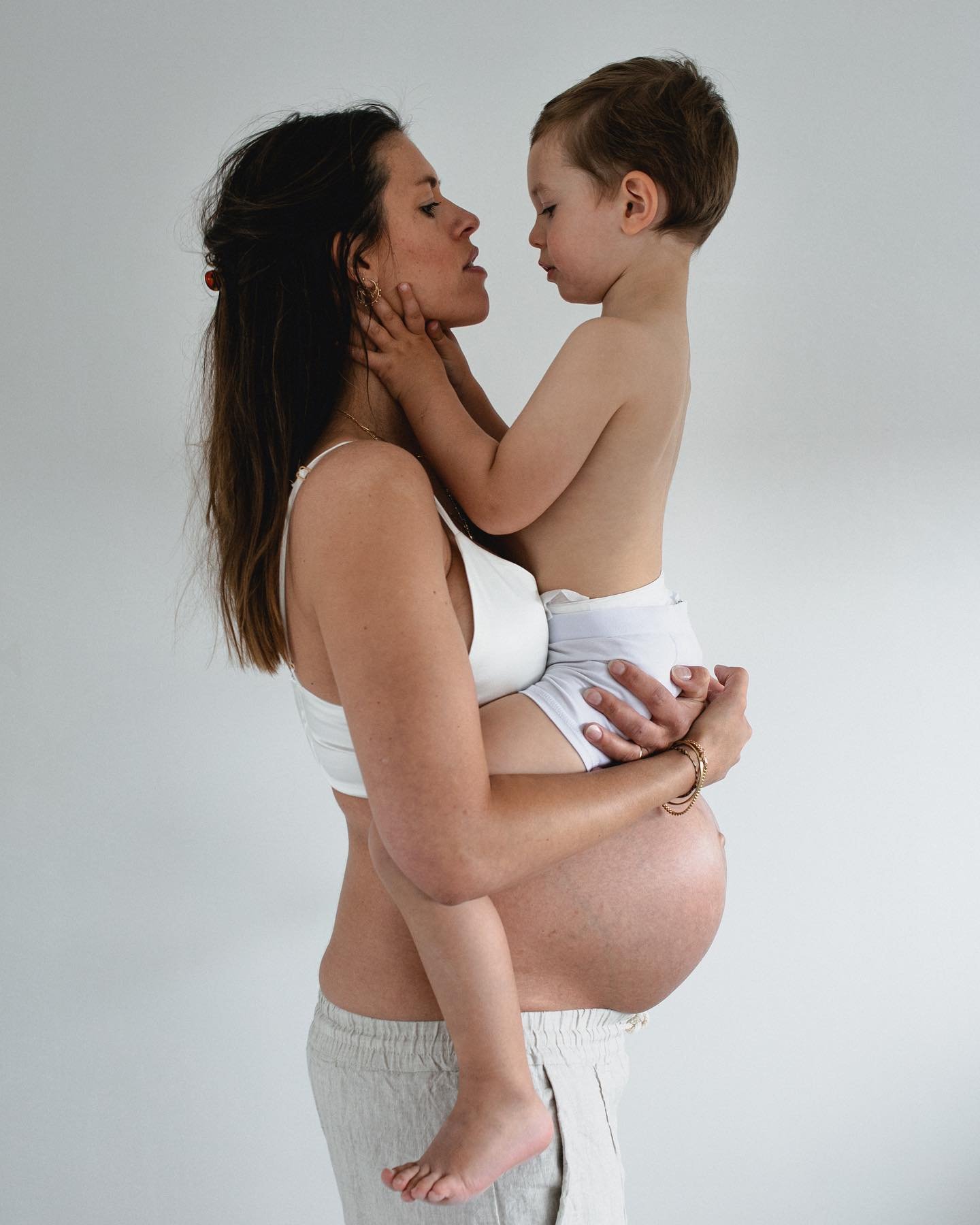 beautiful sister-in-law and nephew