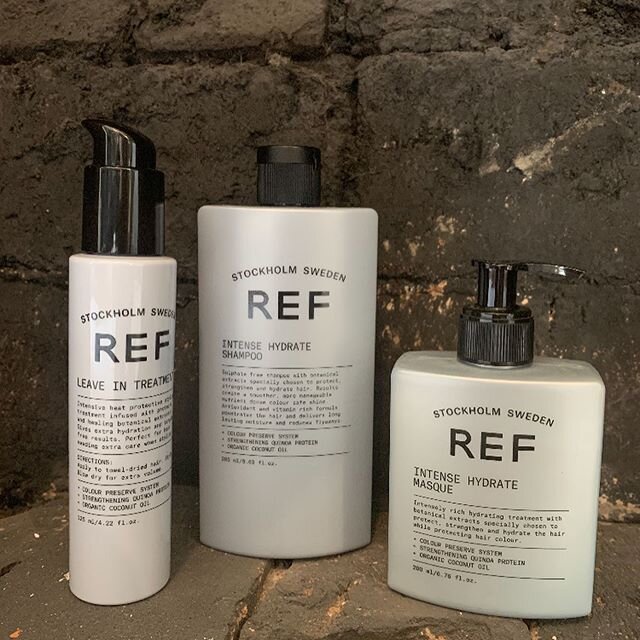 Wash &amp; Go (Nowhere) Regimes! Here are some product suggestions to keep your locks luscious! Both @refstockholm and @mrsmithhair have amazing awesome masques &amp; leave in treatments! Available on our website (in bio) and will be shipped directly