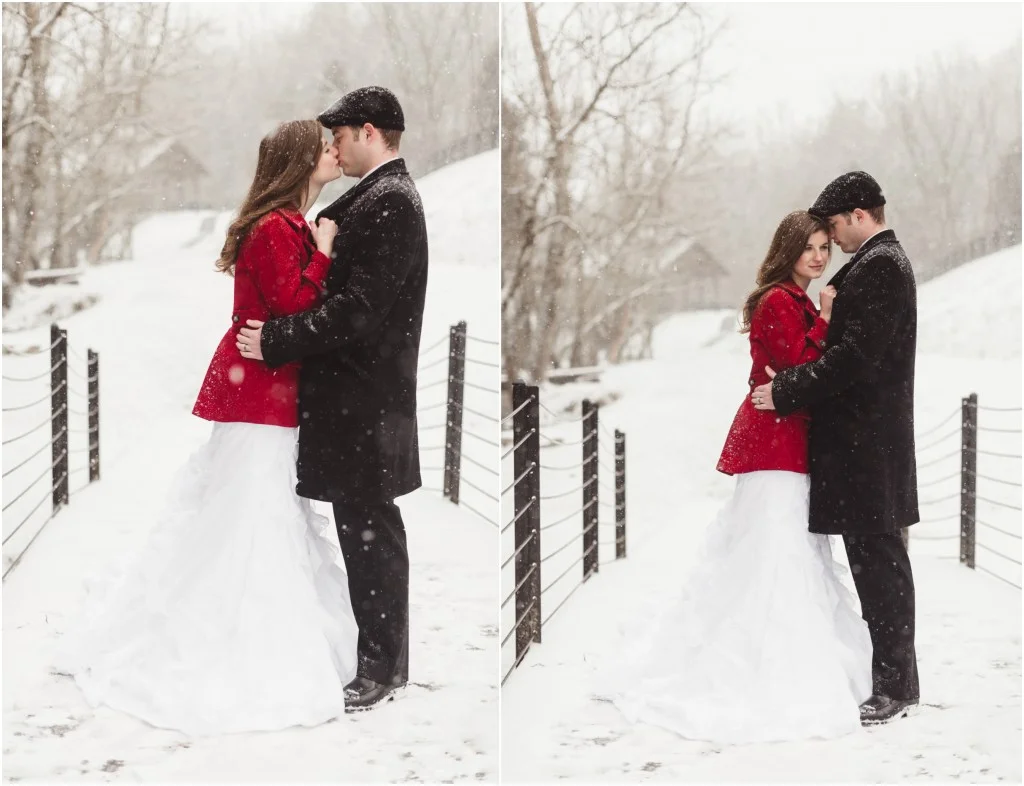winter bride