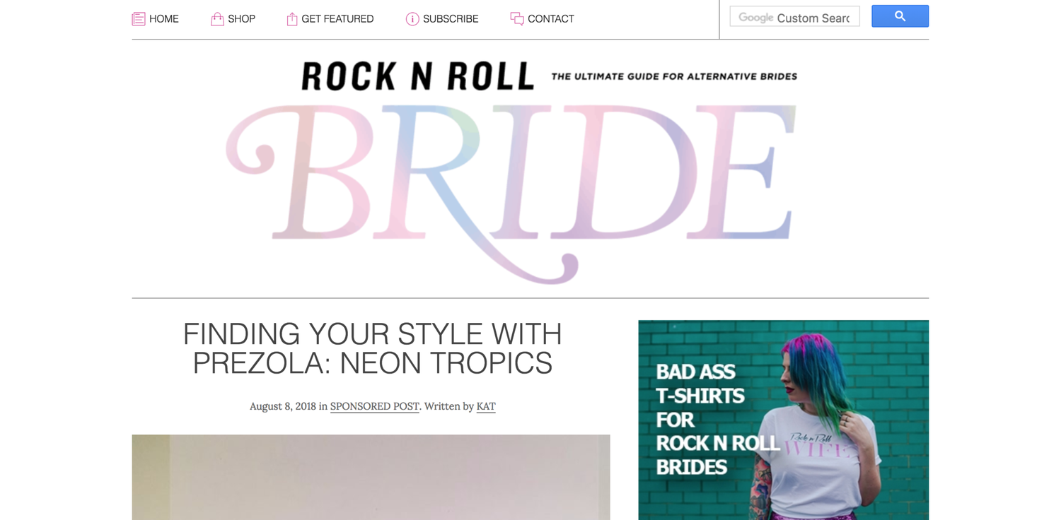 Rock n Roll Bride