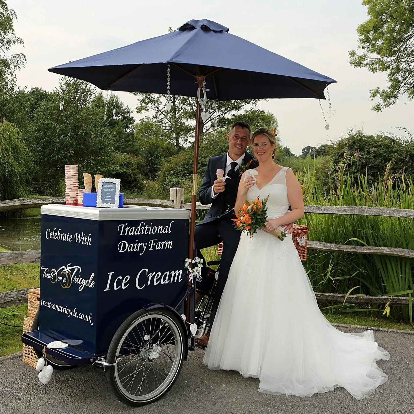 ice cream kent wedding
