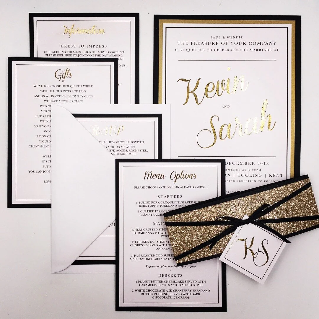 Wedding Stationery by Designed by Brownings