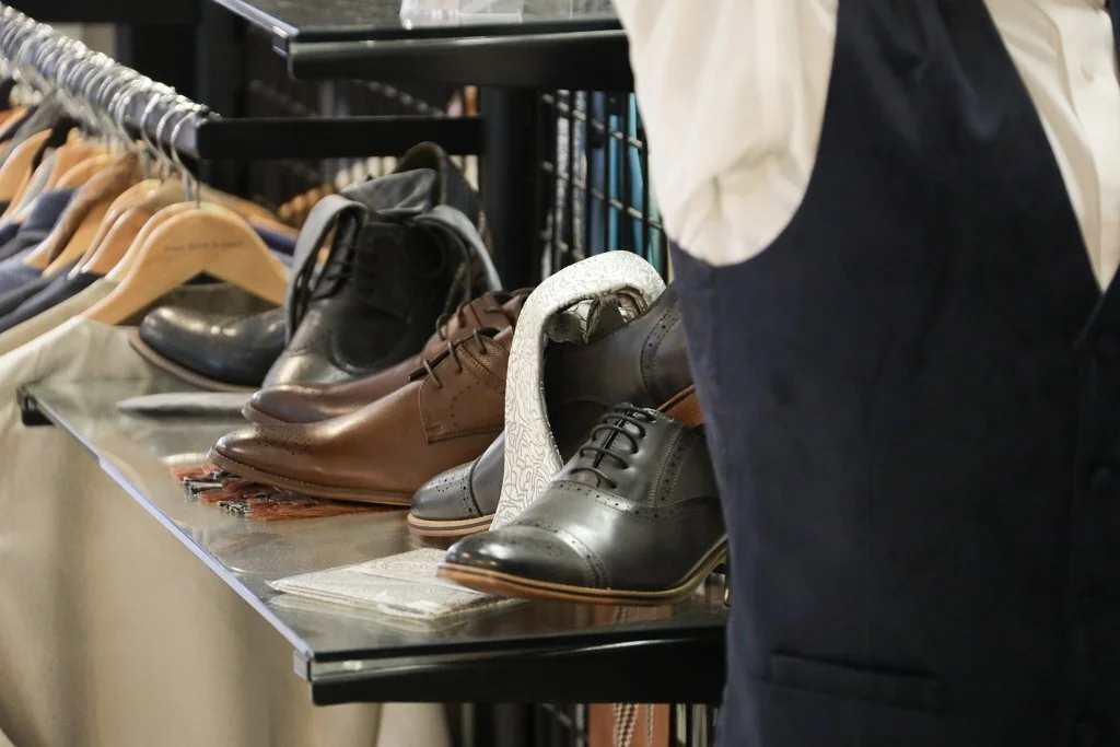 groom suits and shoes in kent