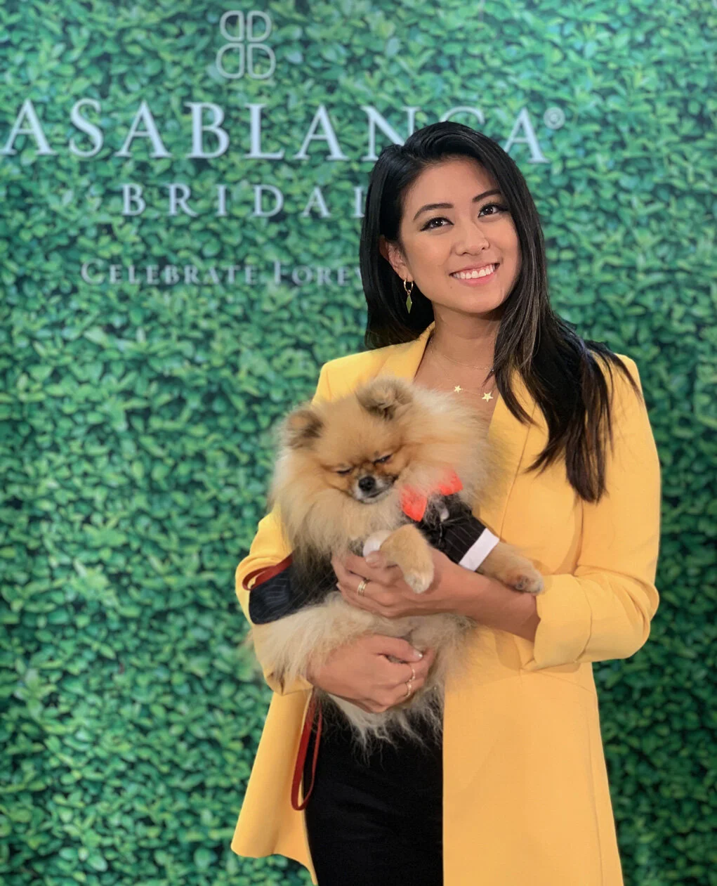 Crystal Lu, daughter of Kevin & Gloria (founders of Casablanca bridal) and Executive Assistant at the brand