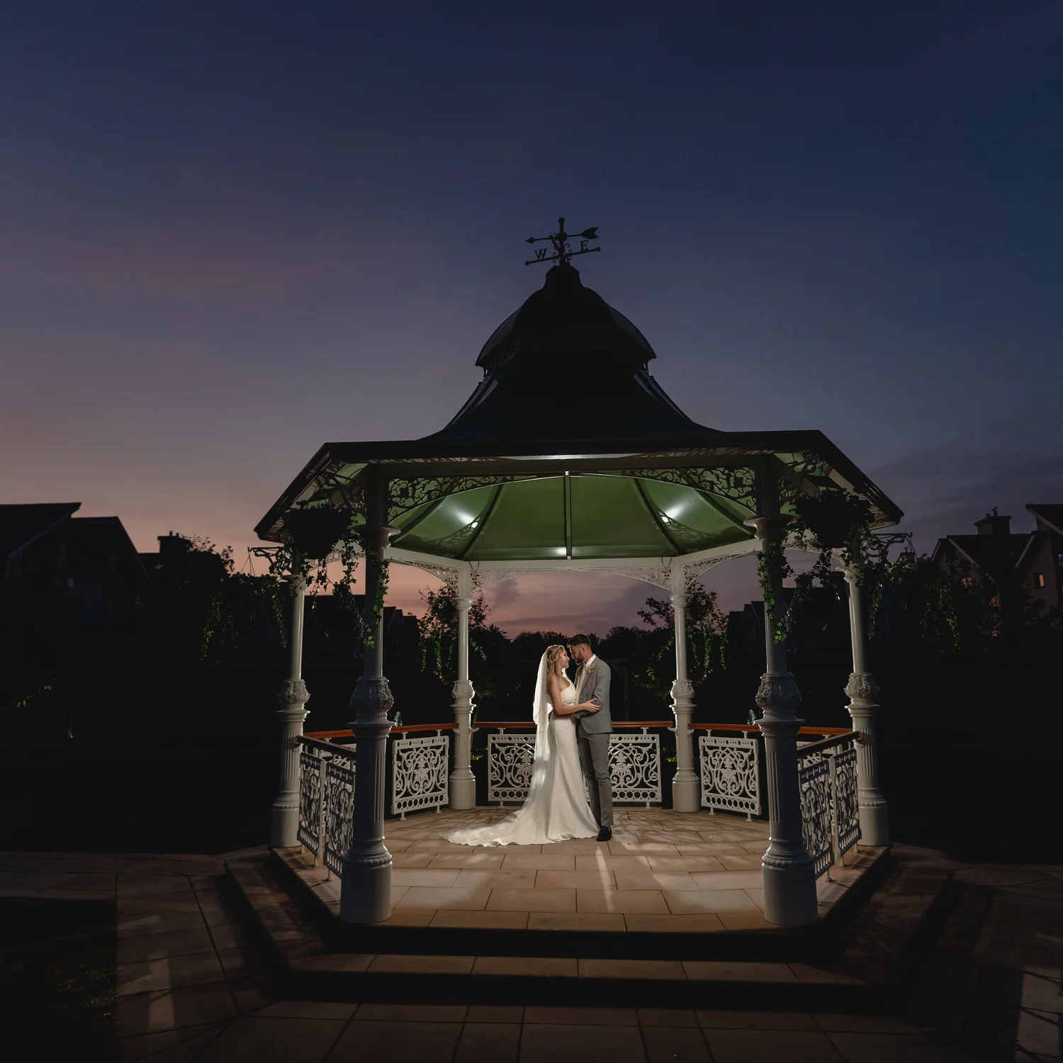 how to plan a wedding outdoor gazebo