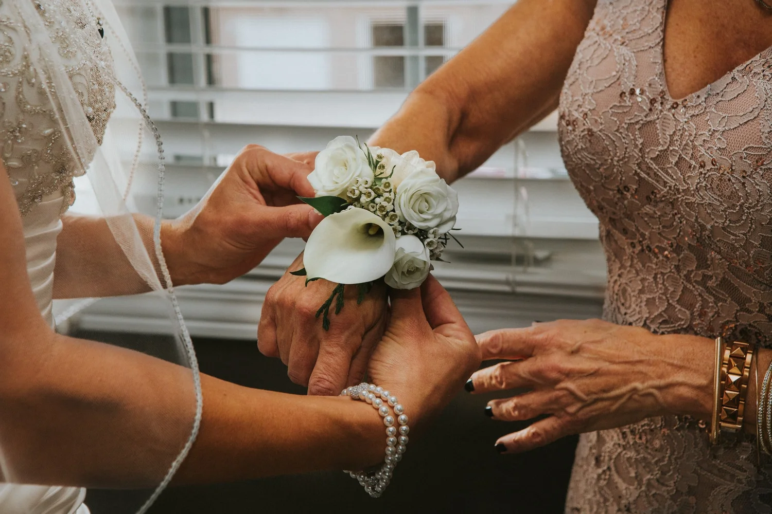 mother of the bride corsage